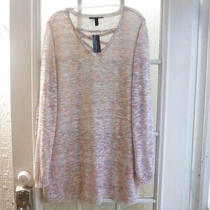 Lane Bryant V-Neck Long sleeve Knit Top